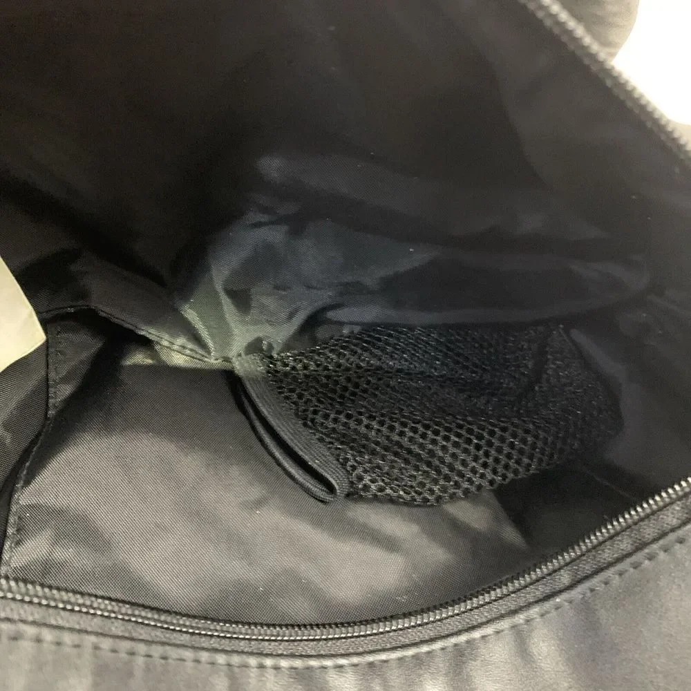 Eddie Bauer Black Faux Leather Backpack Versatile Travel Daypack Diaper‎ Bag
